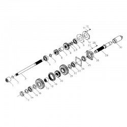 PTO Driven Gear (540r/min)