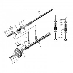 YSD490Q Upper Valve Spring...