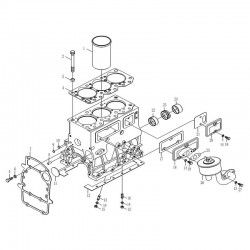 LL380 Camshaft Bearing Set