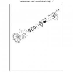 TB Left Driving Shaft Housing